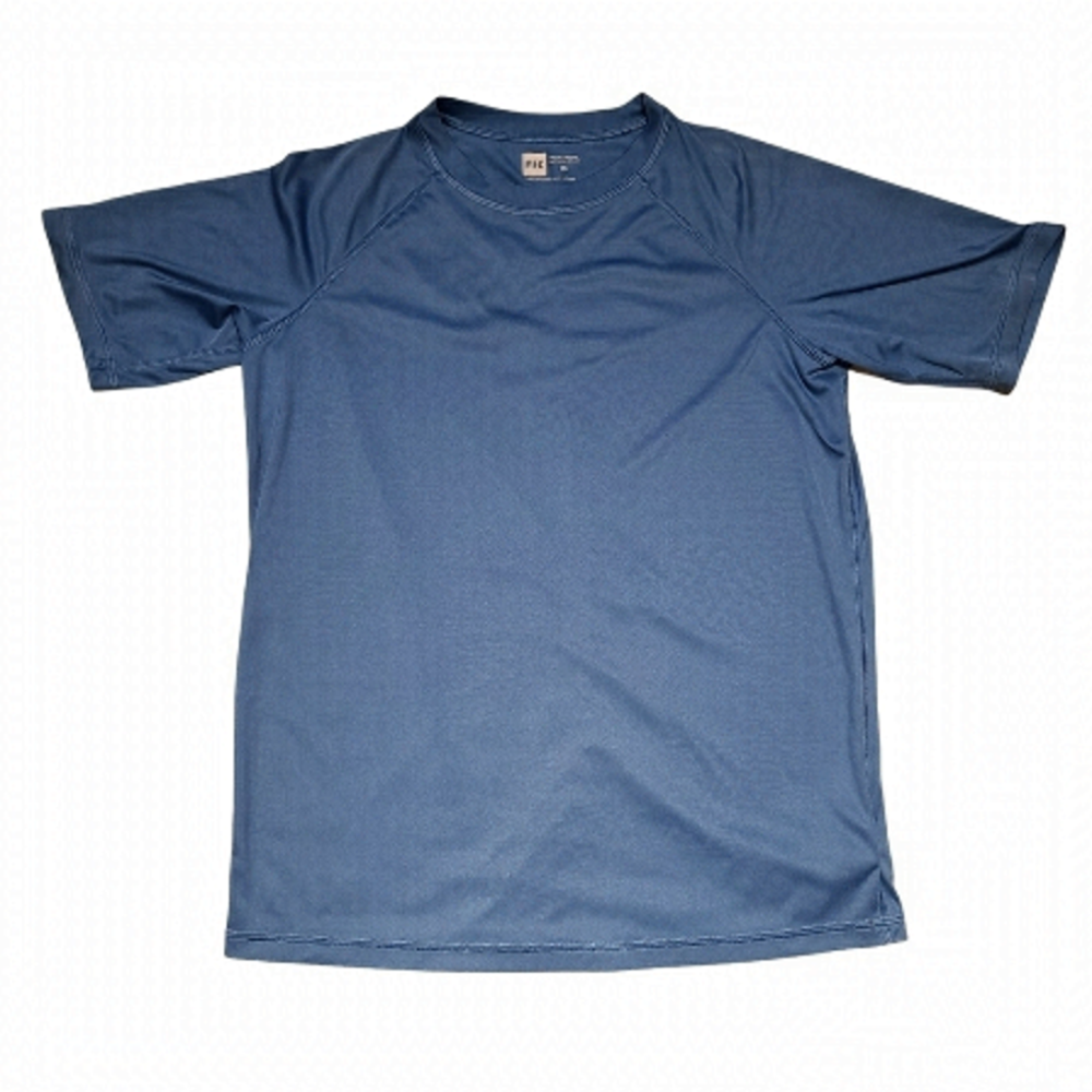 MEC Youth Boys Athletic Silkweight Short Sleeve T-Shirt Athlete Tee Blue Size 16